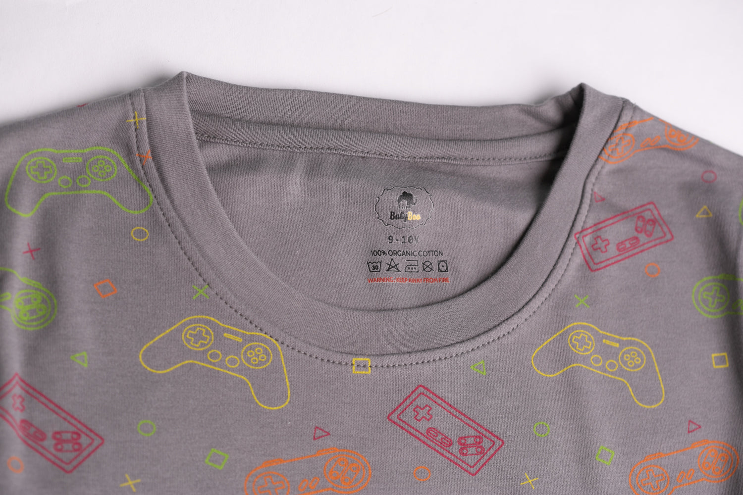 Gaming organic cotton loungewear set