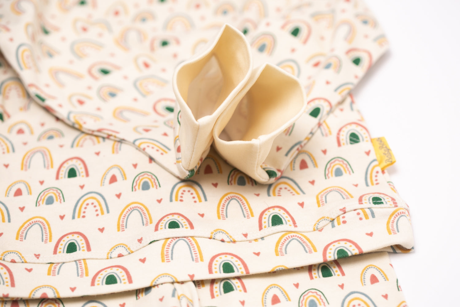 Boho Rainbows organic cotton loungewear set