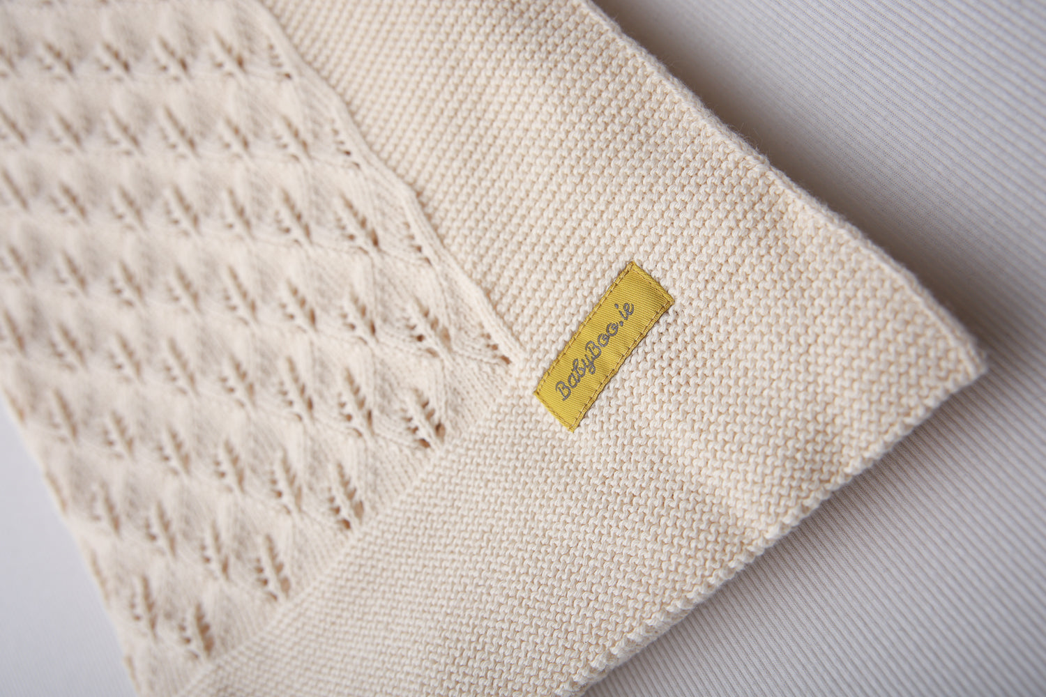 Organic cotton delicate cream BlankieBoo