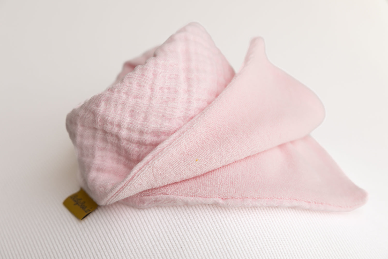 Baby Pink Organic Cotton Biblin