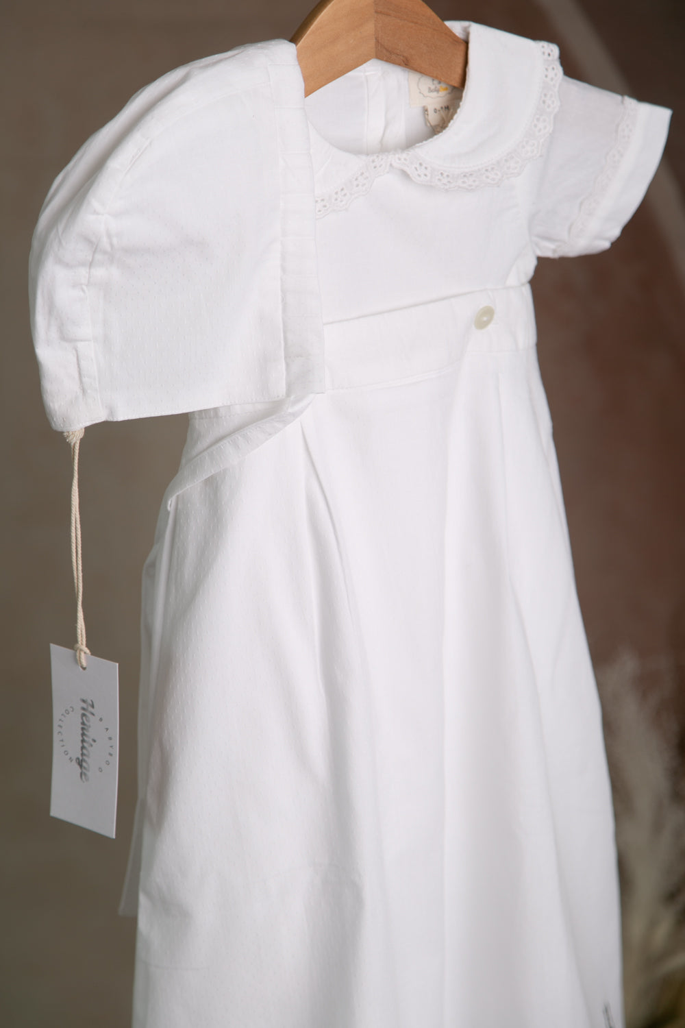 Classic style romper with detachable full length skirt (Jack)