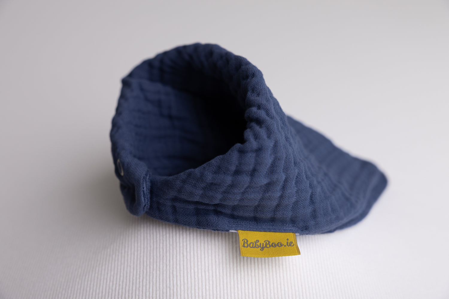 Navy Organic Cotton Biblin