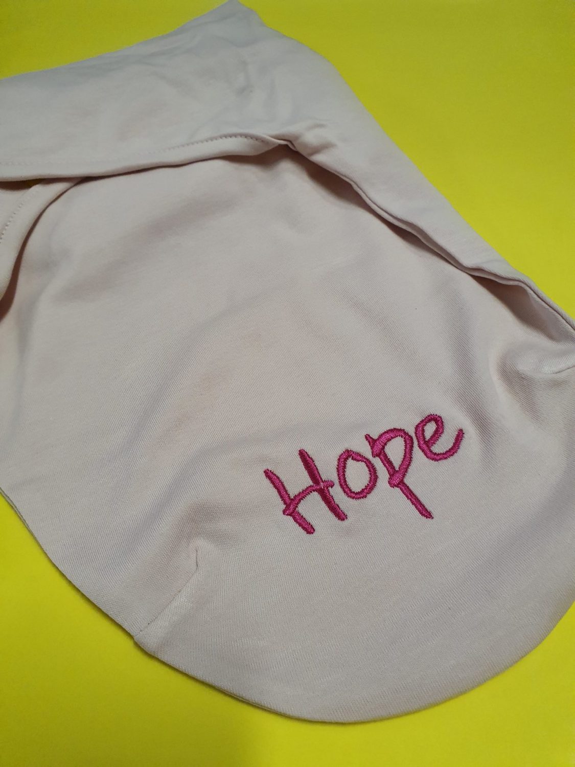 Personalised Baby blue organic cotton SwaddleBoo