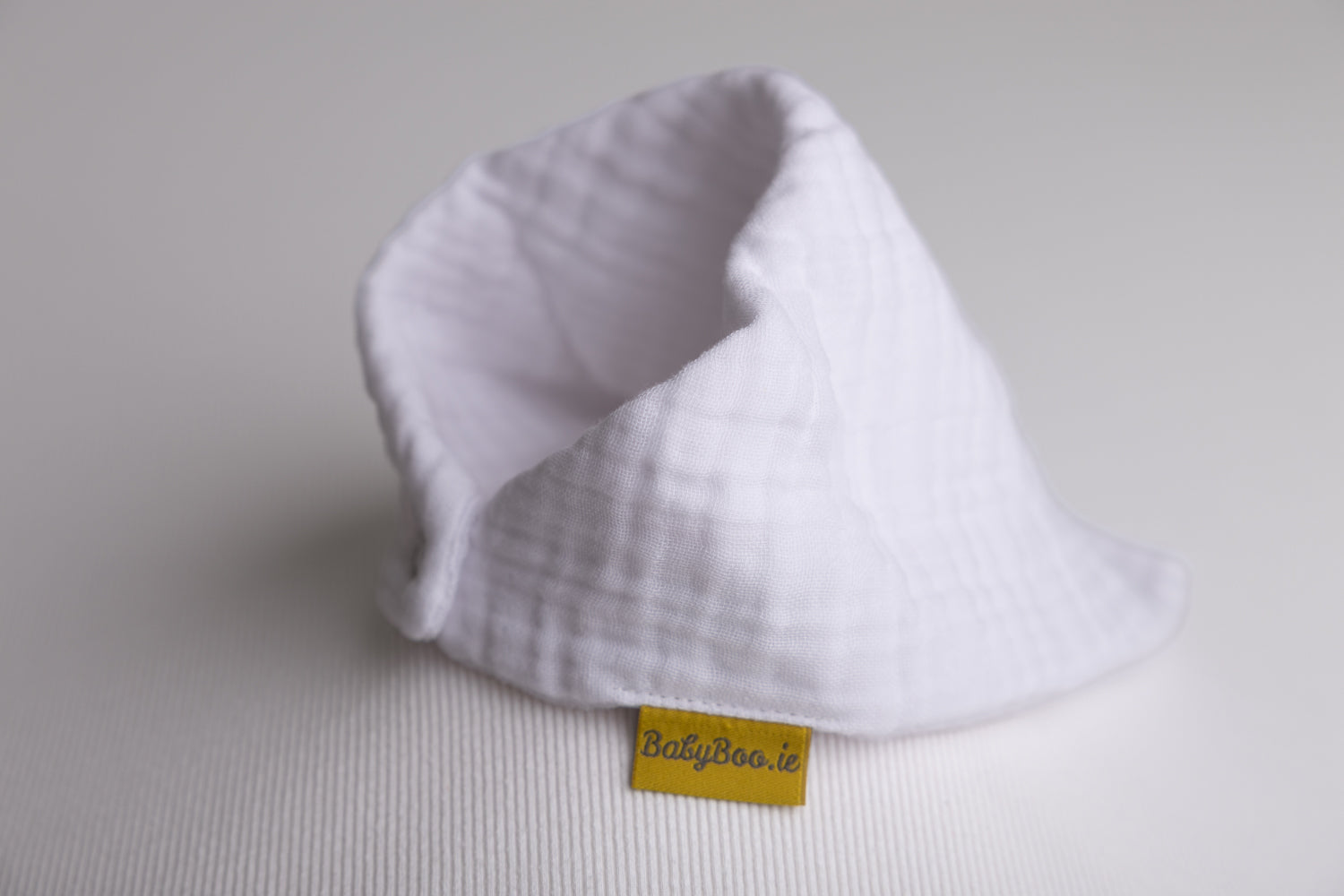White Organic Cotton Biblin