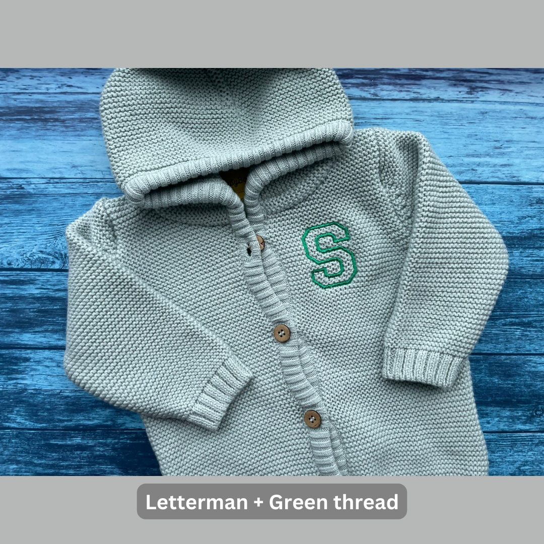 Mint organic cotton hoodie