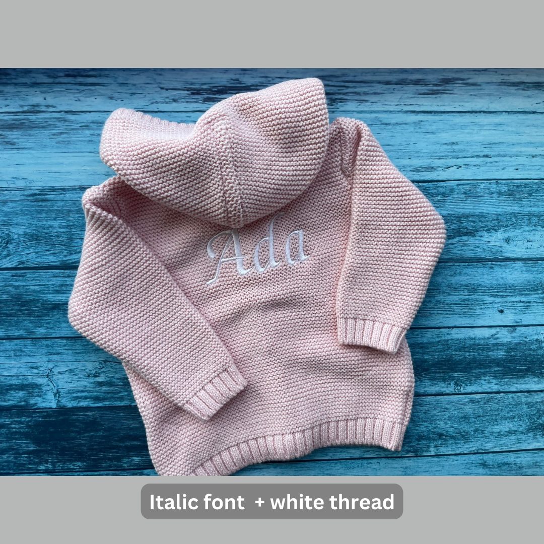 Baby Pink organic cotton hoodie