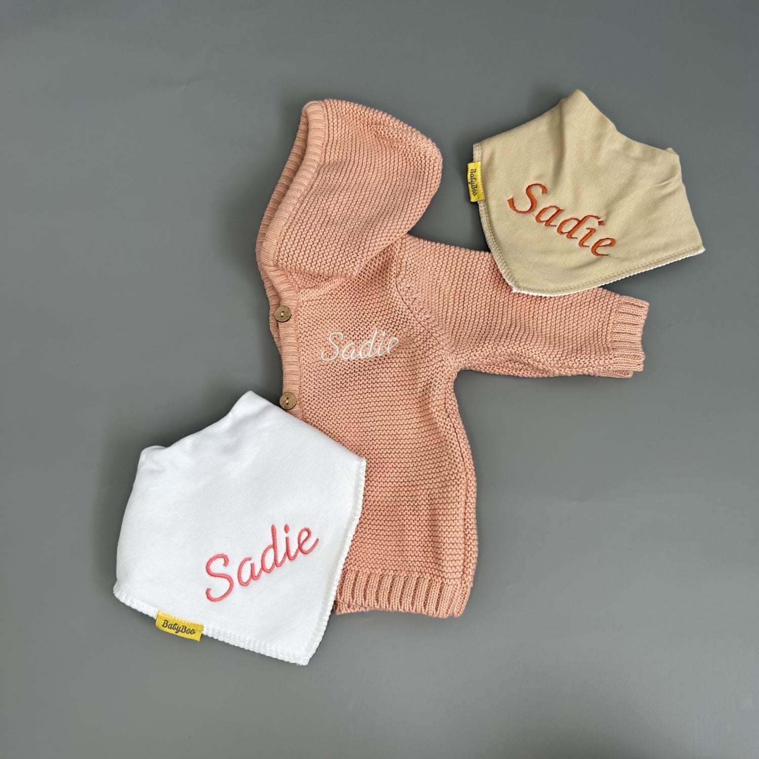 Blush organic cotton hoodie