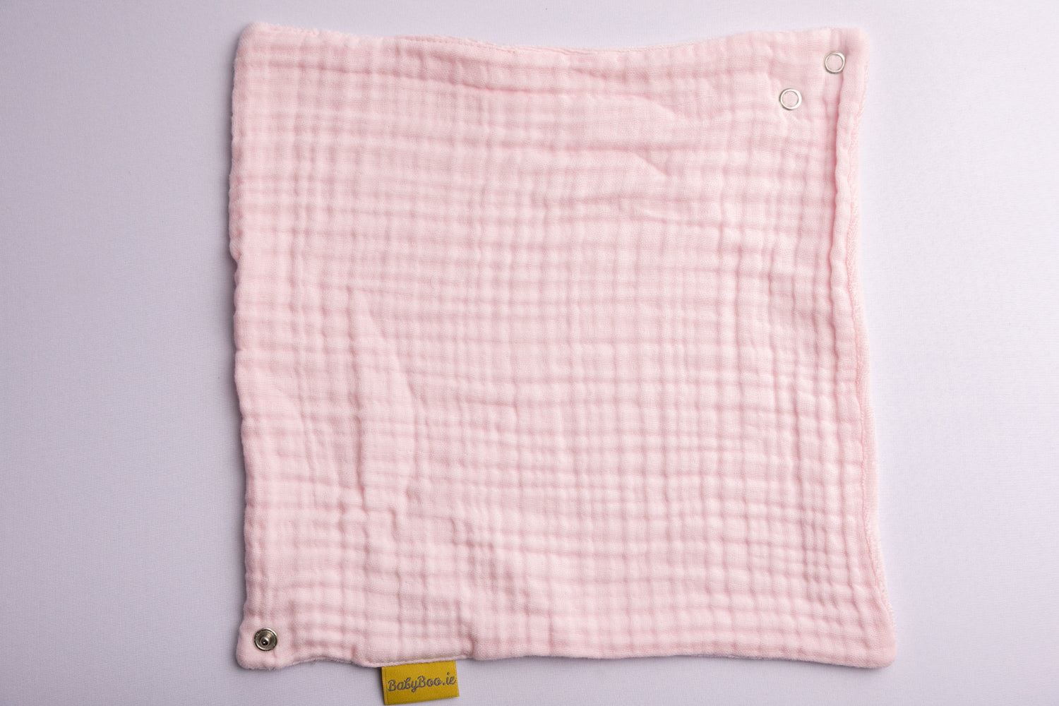Baby Pink Organic Cotton Biblin