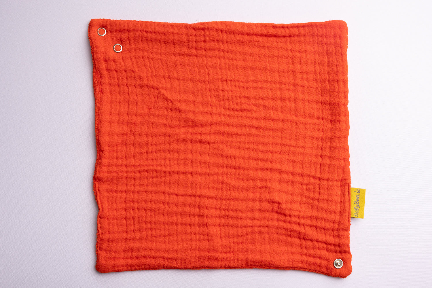 Red Organic Cotton Biblin