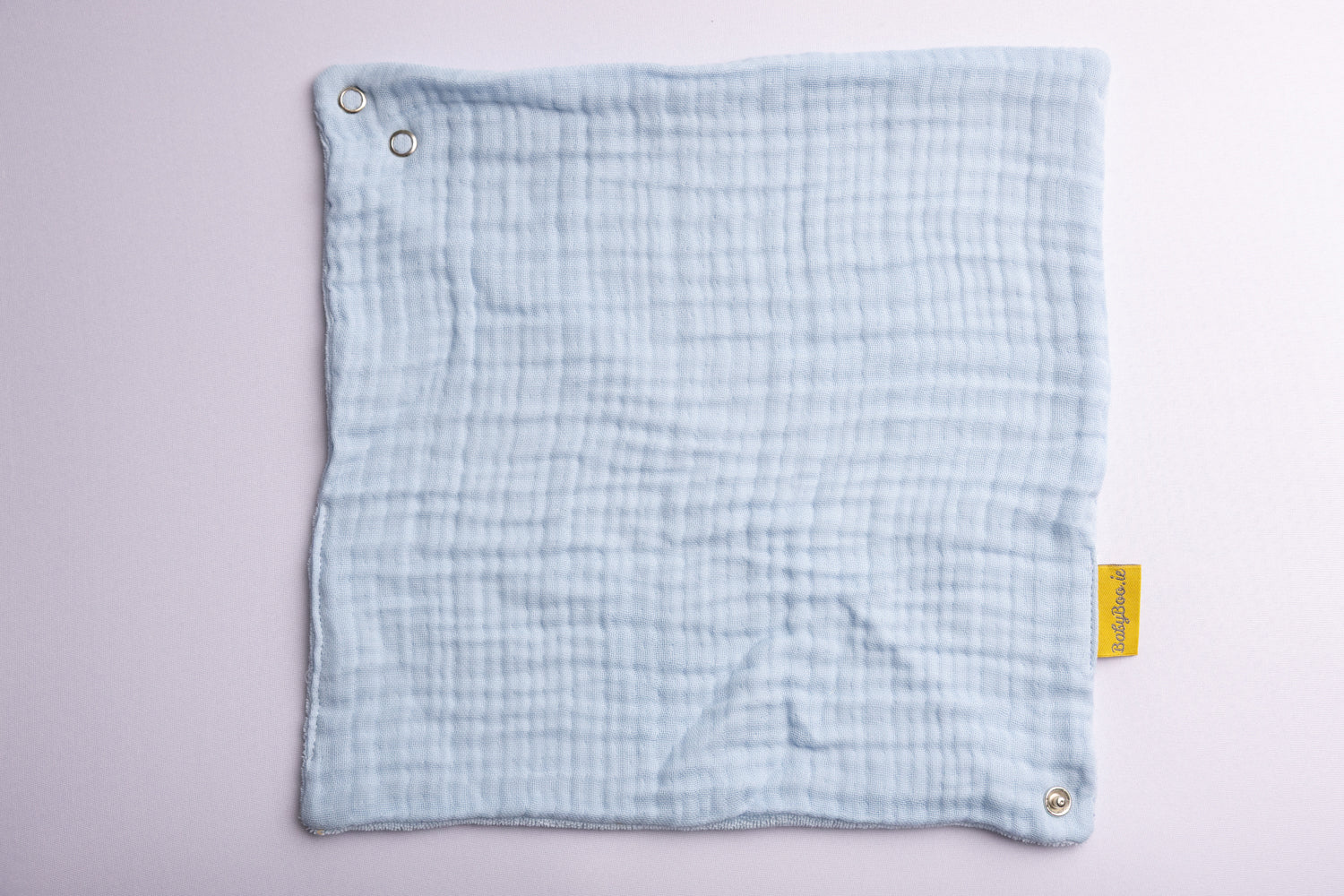 Baby Blue Organic Cotton Biblin