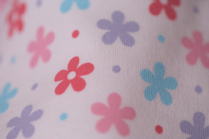 Lovely daisies organic cotton DribbleBoo bandana bib