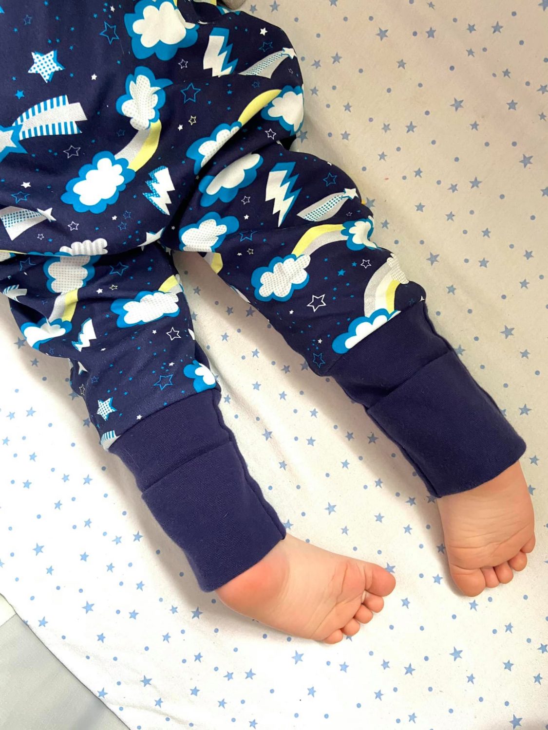 Flash organic cotton SnuggleBoo sleepsuit (2.5 tog)