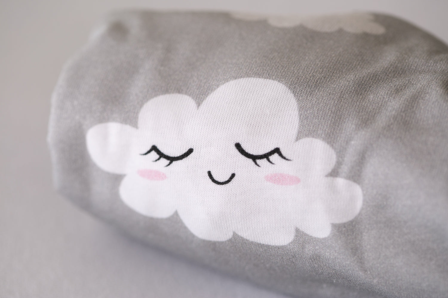 Sleepy clouds organic cotton BeddyBoo fitted sheet
