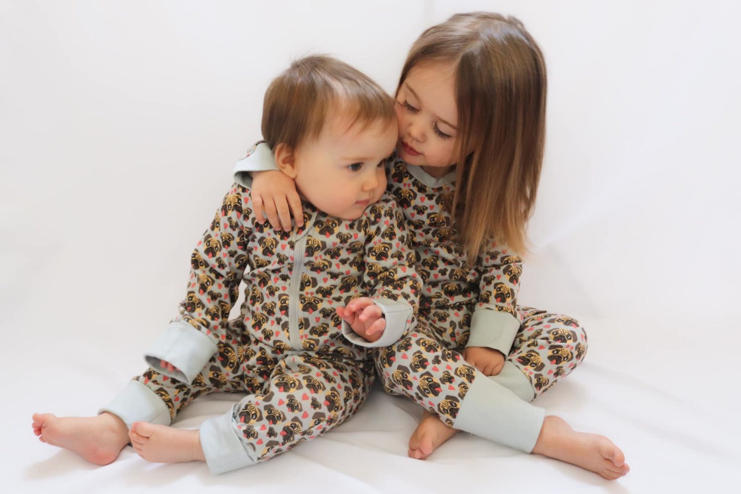 Puppy Love organic cotton loungewear set