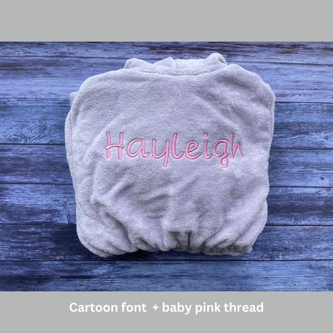 Lilac unicorns organic cotton CozyBoo robe