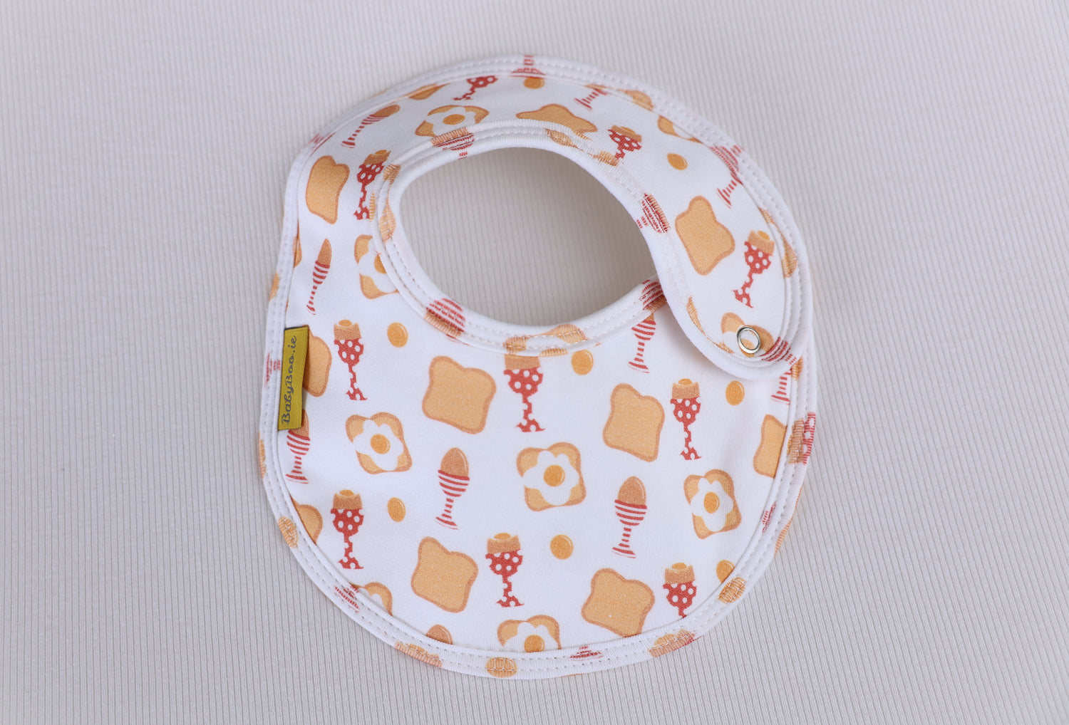 Dippy eggs organic cotton LittleBoo baby bib