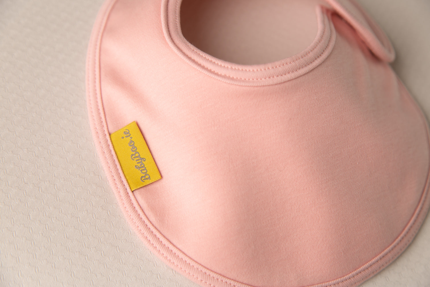 Just Dusty Pink organic cotton LittleBoo baby bib