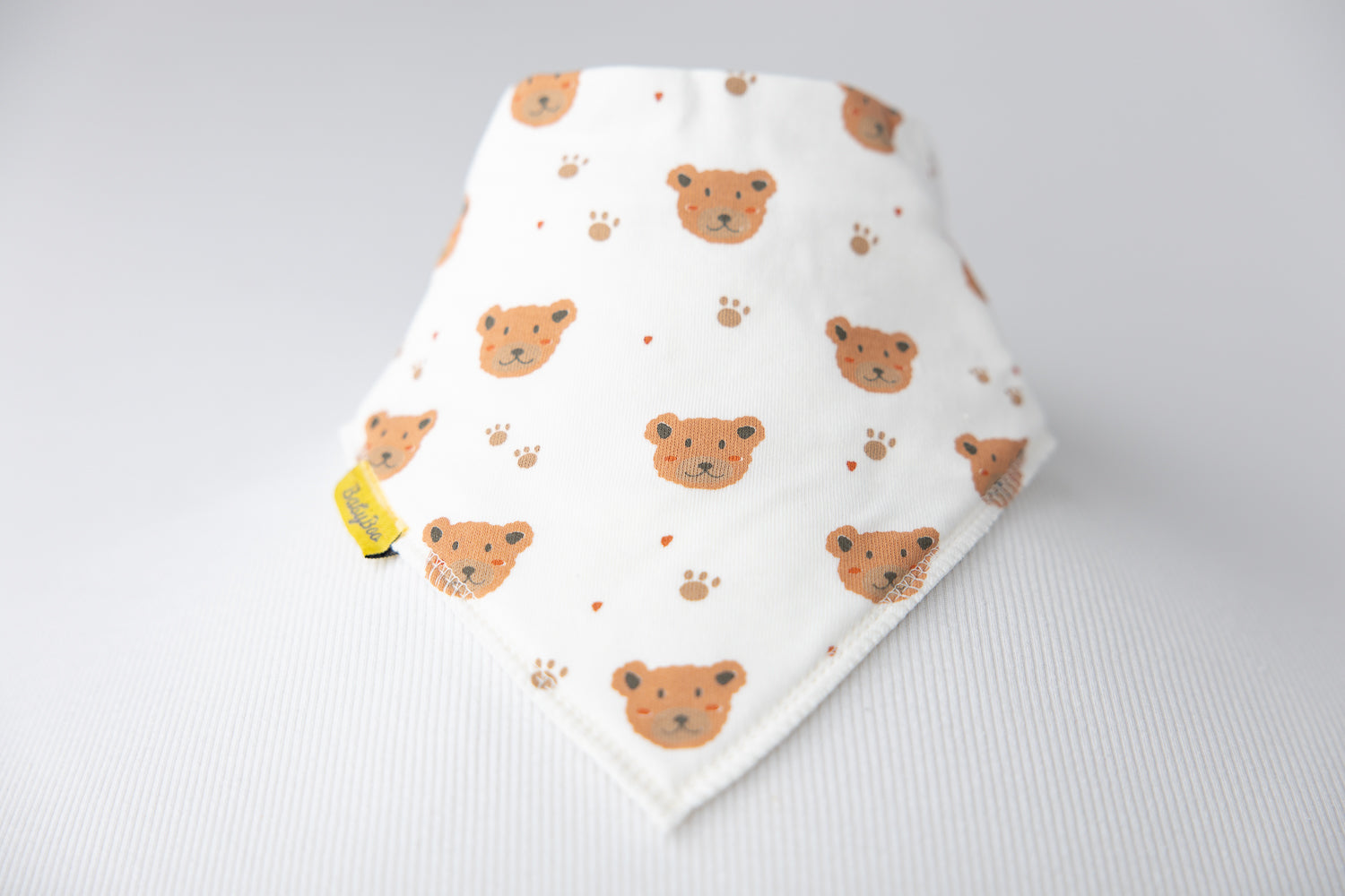 Lovely Teddy Bears Organic Cotton DribbleBoo Bandana bib