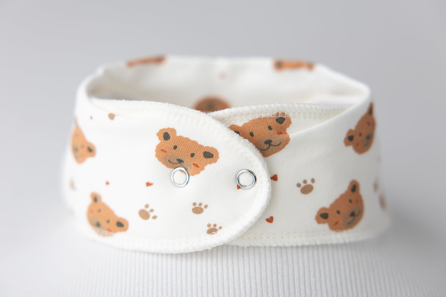 Lovely Teddy Bears Organic Cotton DribbleBoo Bandana bib