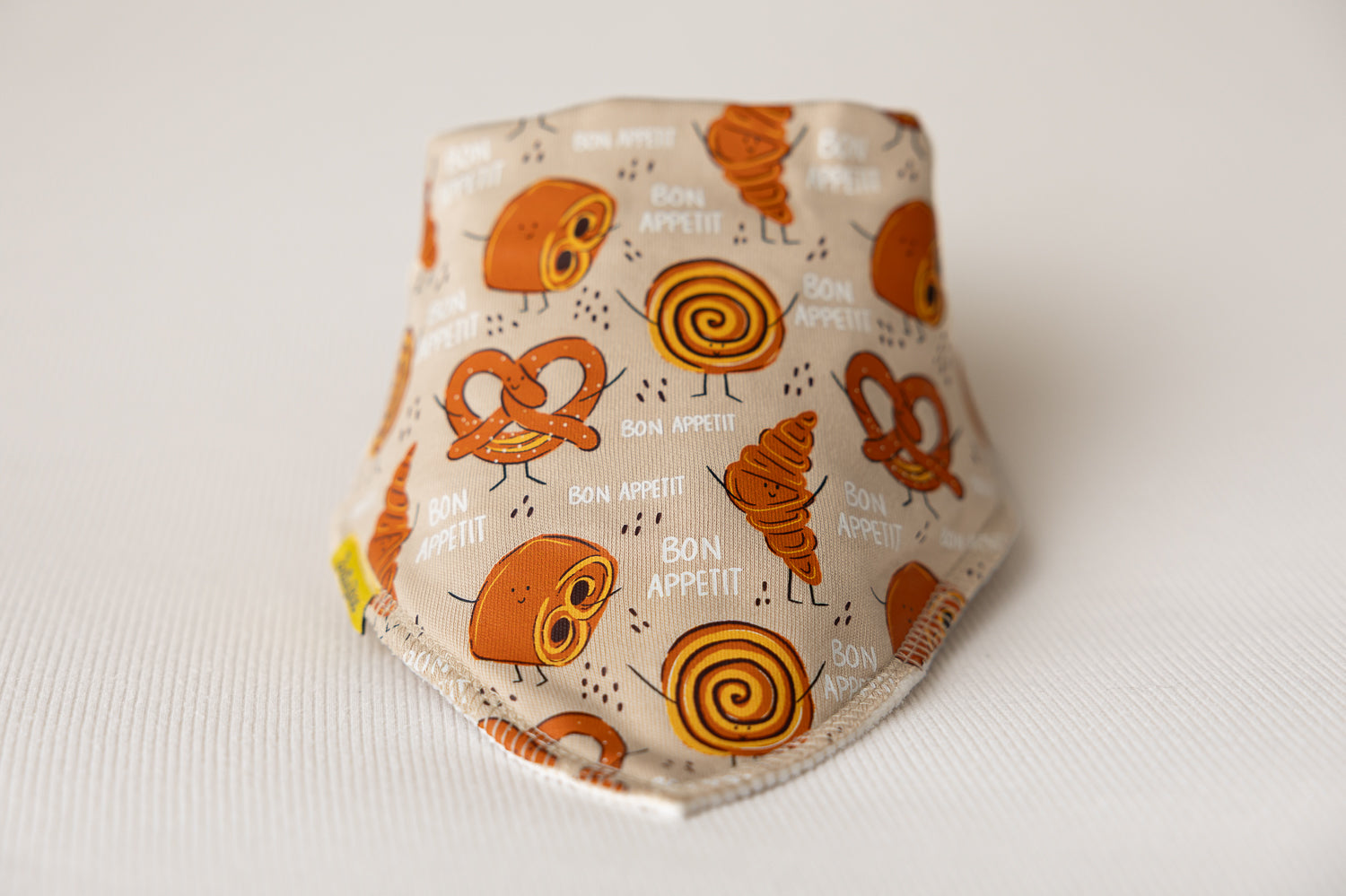 Pastry Club organic cotton DribbleBoo bandana bib