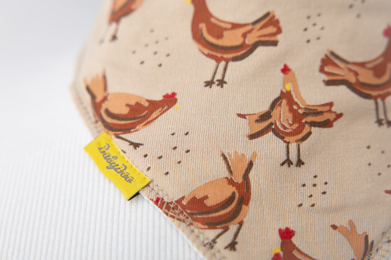 Hen House organic cotton DribbleBoo bandana bib
