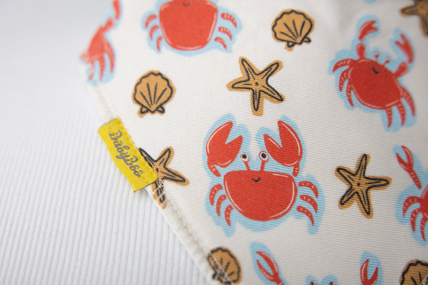 Tiny Claws organic cotton DribbleBoo bandana bib