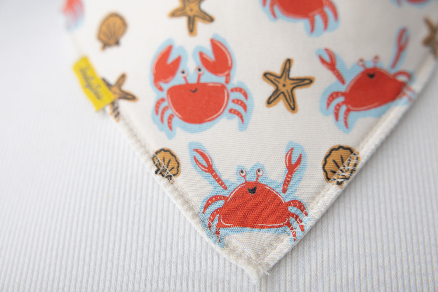 Tiny Claws organic cotton DribbleBoo bandana bib