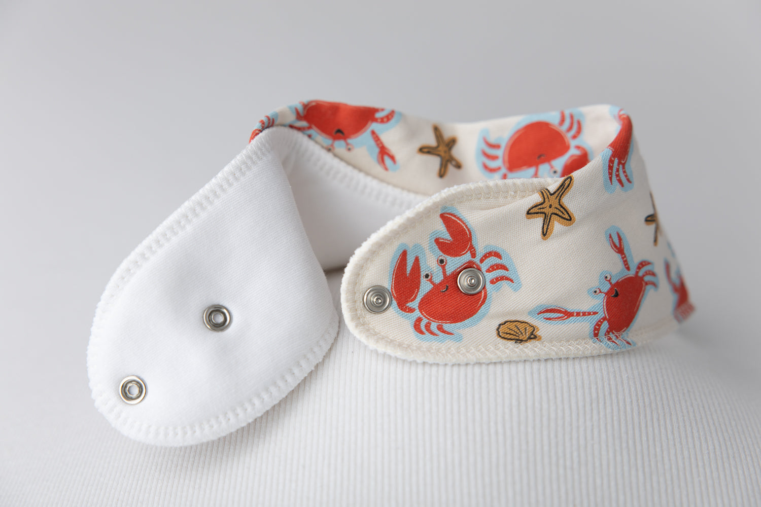 Tiny Claws organic cotton DribbleBoo bandana bib