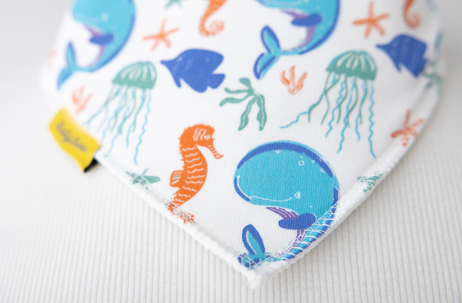 Sea Squad organic cotton DribbleBoo bandana bib