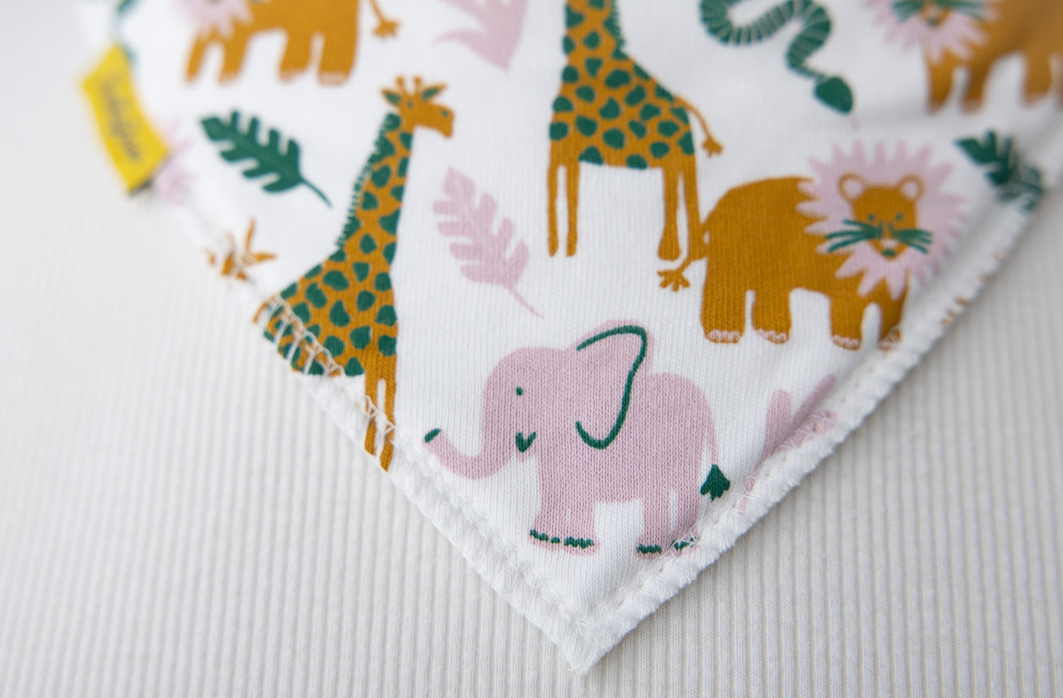 On Safari organic cotton DribbleBoo bandana bib