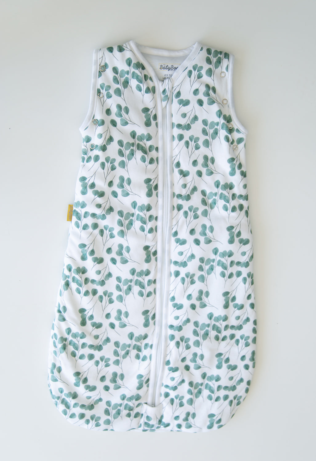 Eucalyptus organic cotton SnuggleBoo sleeping bag (1 tog)