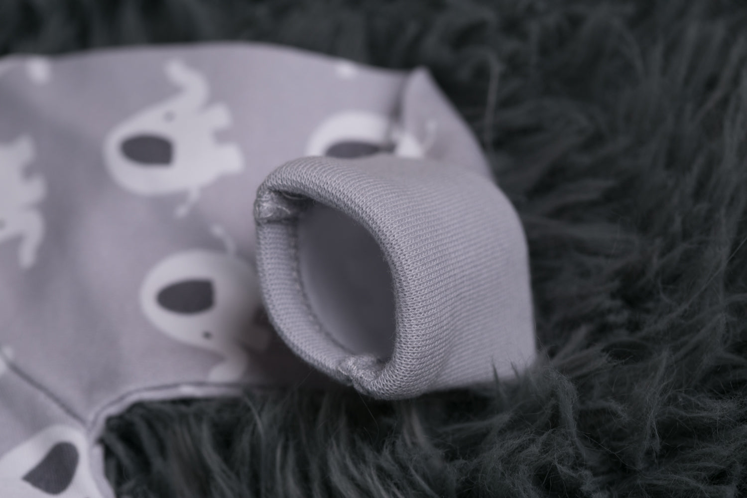 Ellie elephant organic cotton ZippyBoo suit