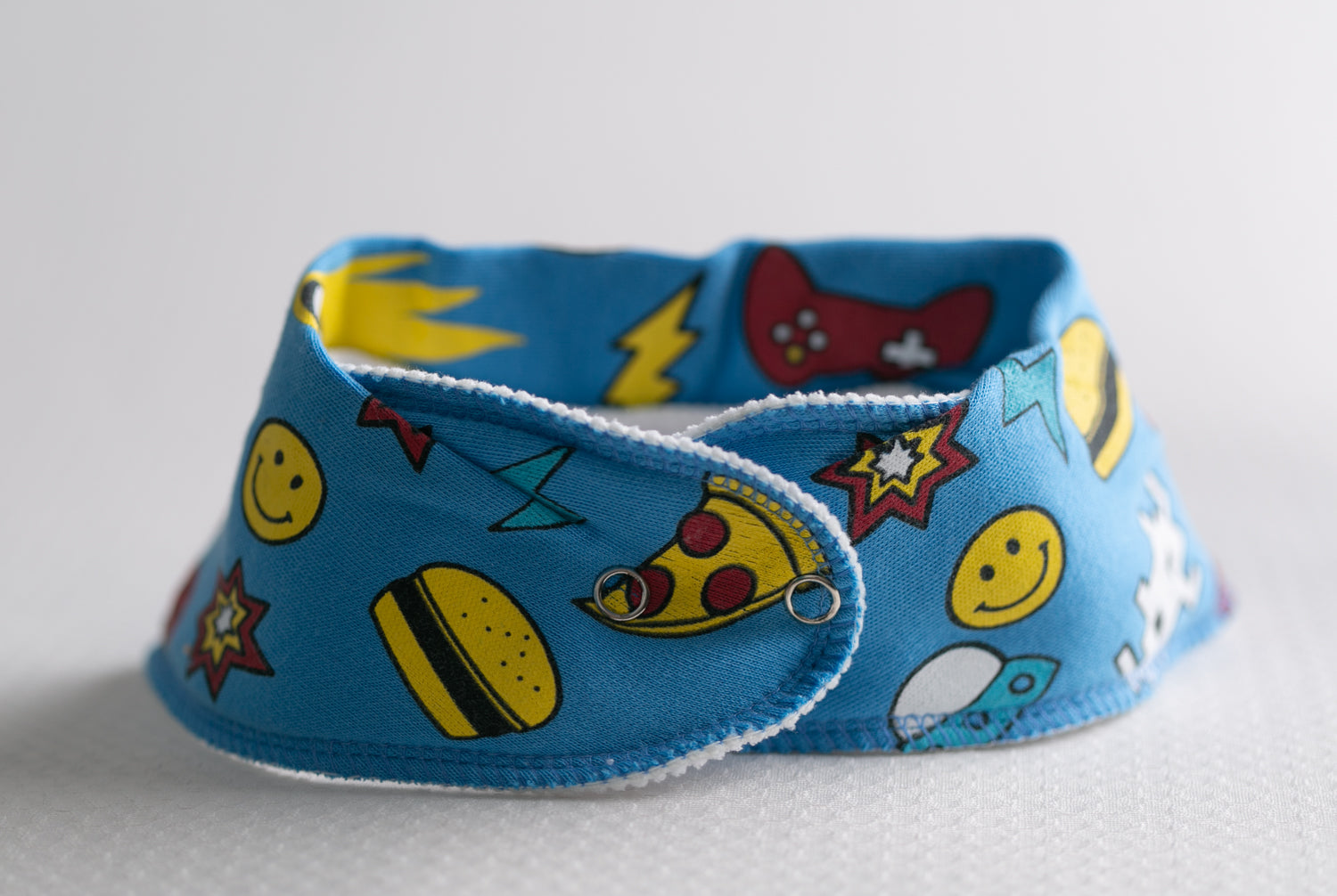 Cool kid organic cotton DribbleBoo bandana bib