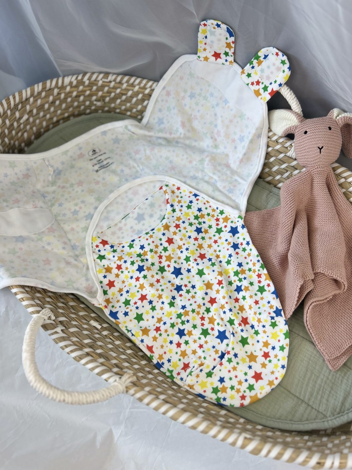 Superstars organic cotton SwaddleBoo