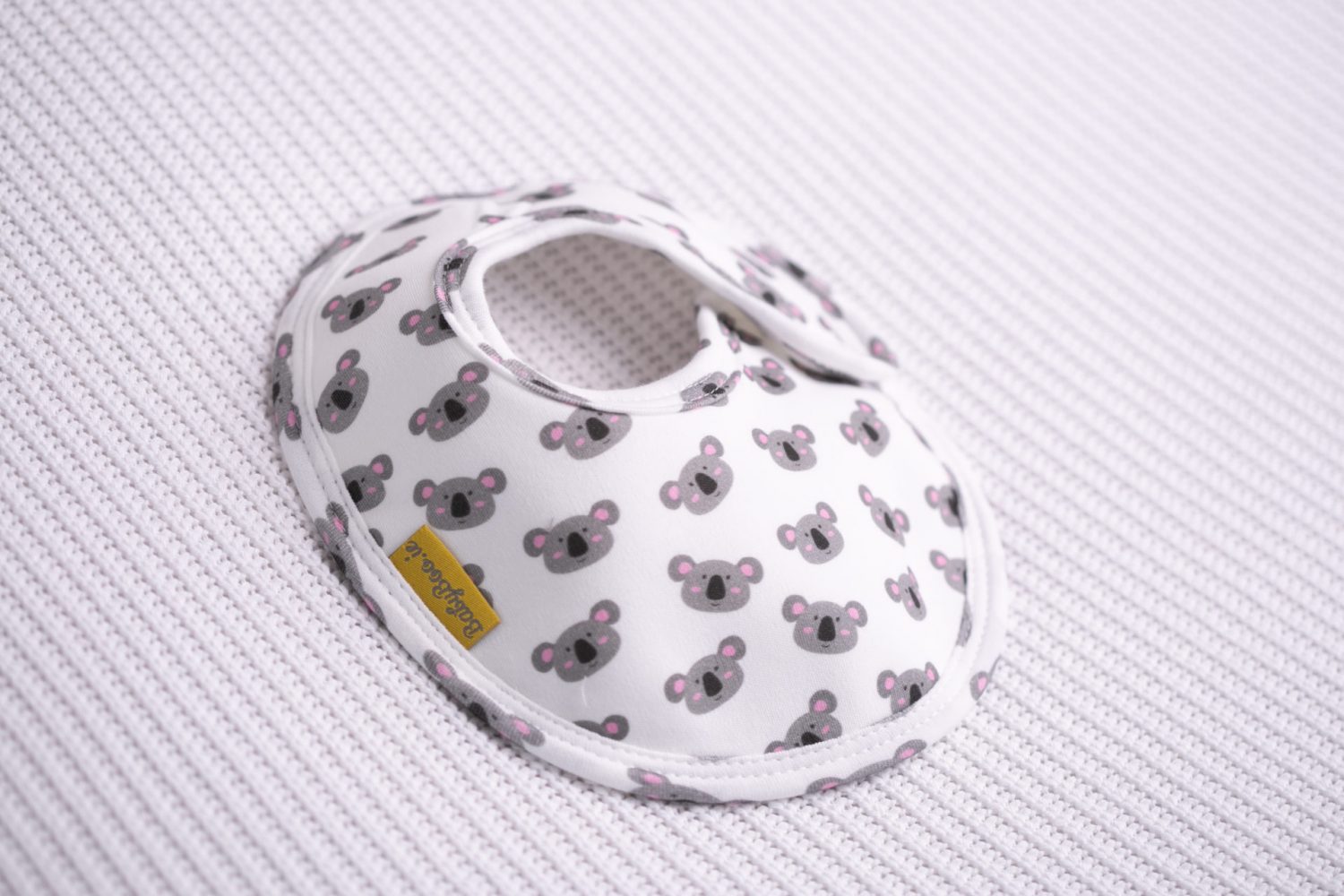 Cutey koala organic cotton LittleBoo baby bib