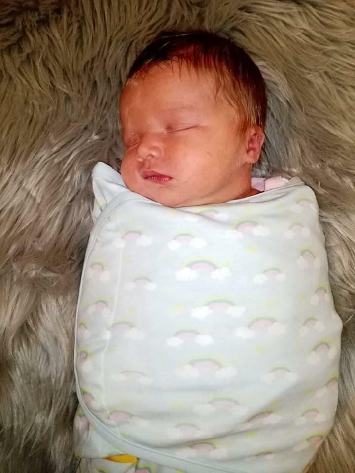 Personalised Baby pink organic cotton SwaddleBoo