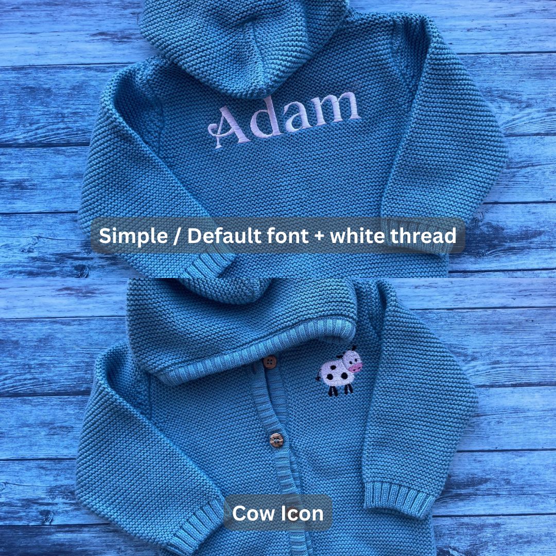 Teal organic cotton hoodie