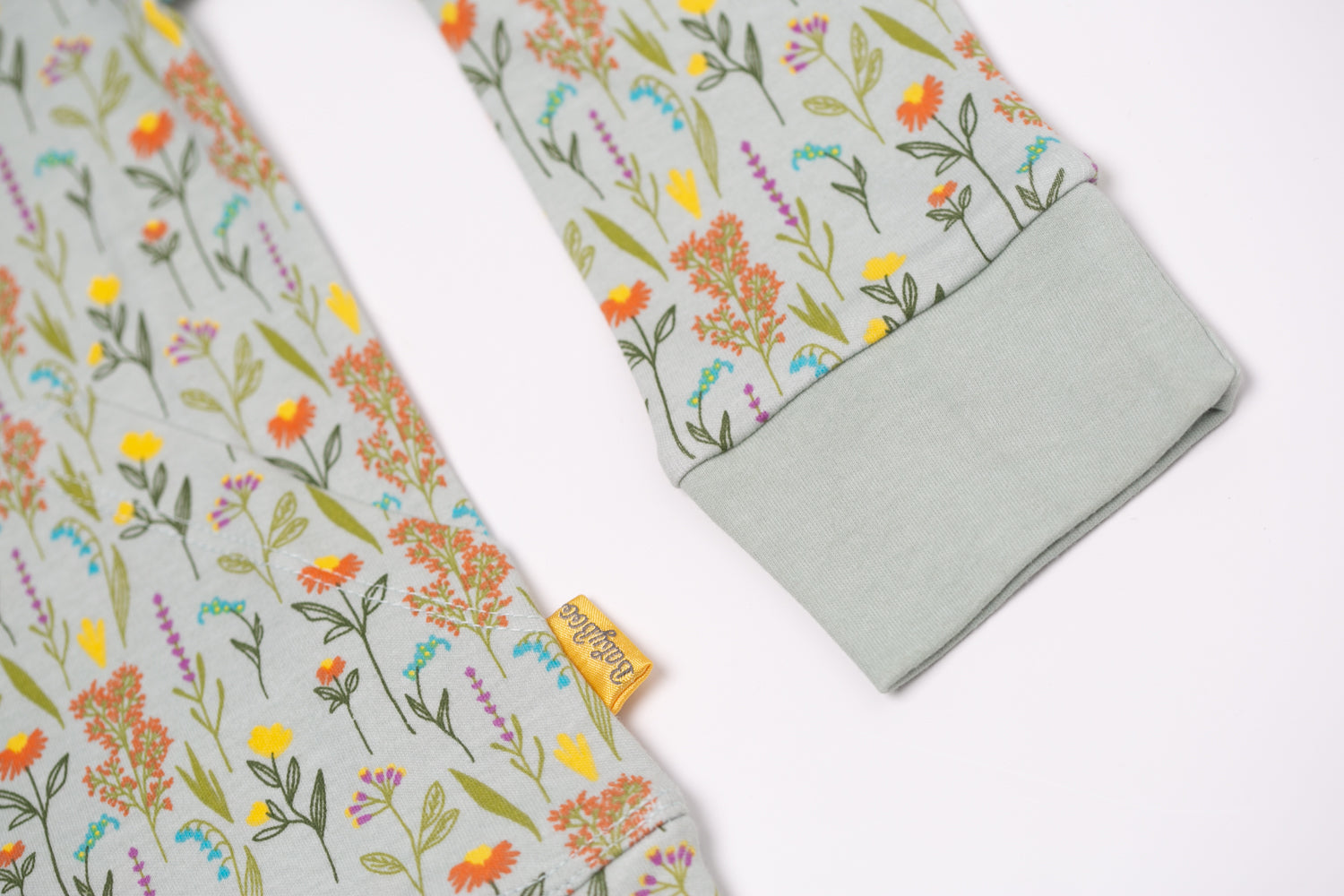 Wildflowers organic cotton loungewear set