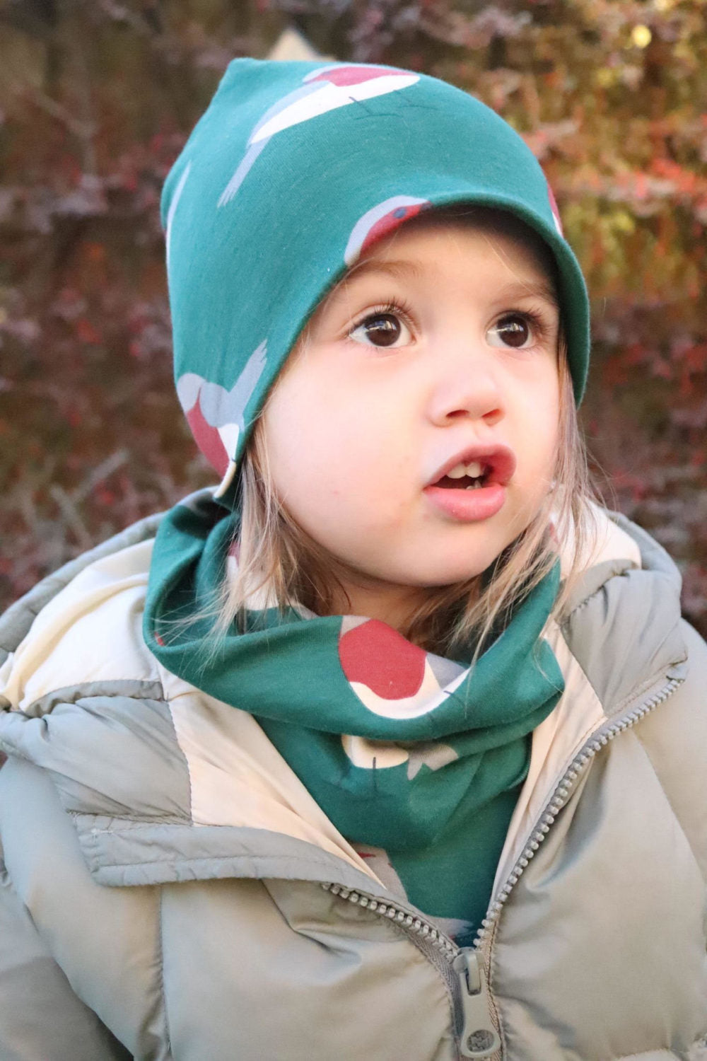 Robins organic cotton BooLoop Scarf