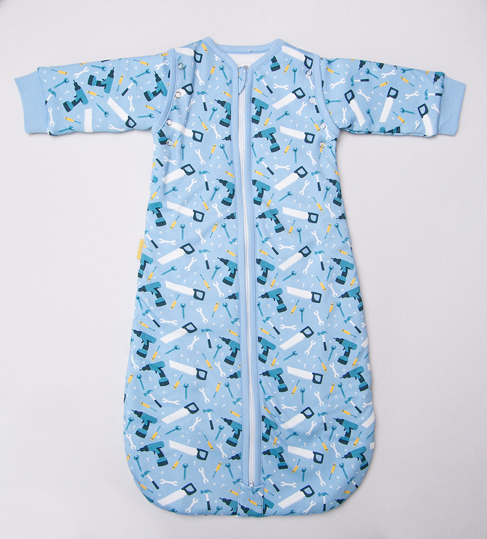 BuilderBoo organic cotton SnuggleBoo sleeping bag (1 tog)