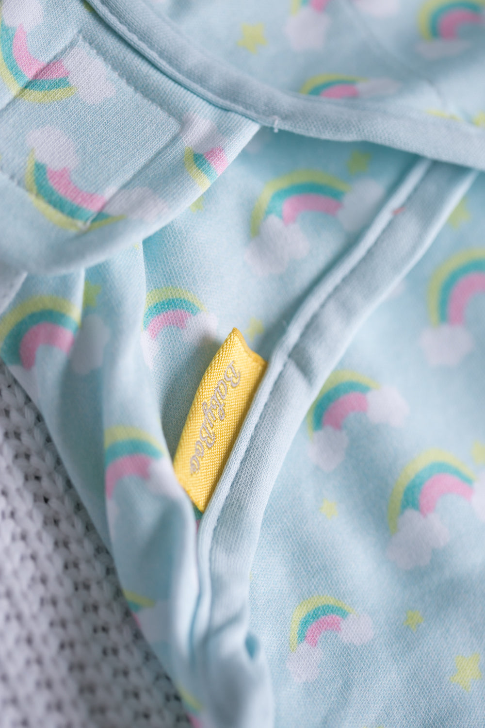 Rainbows organic cotton SwaddleBoo