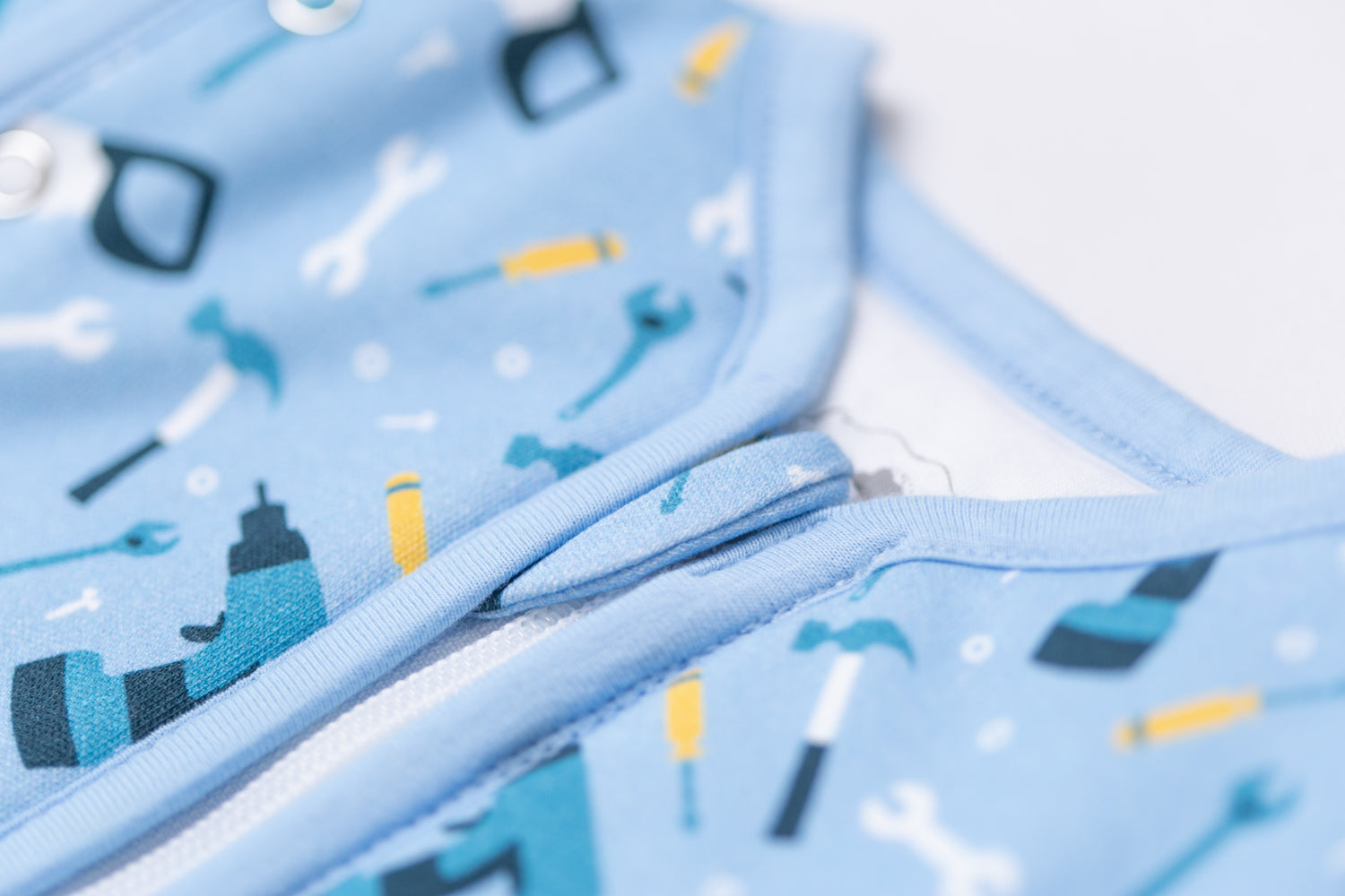 BuilderBoo organic cotton SnuggleBoo sleeping bag (1 tog)