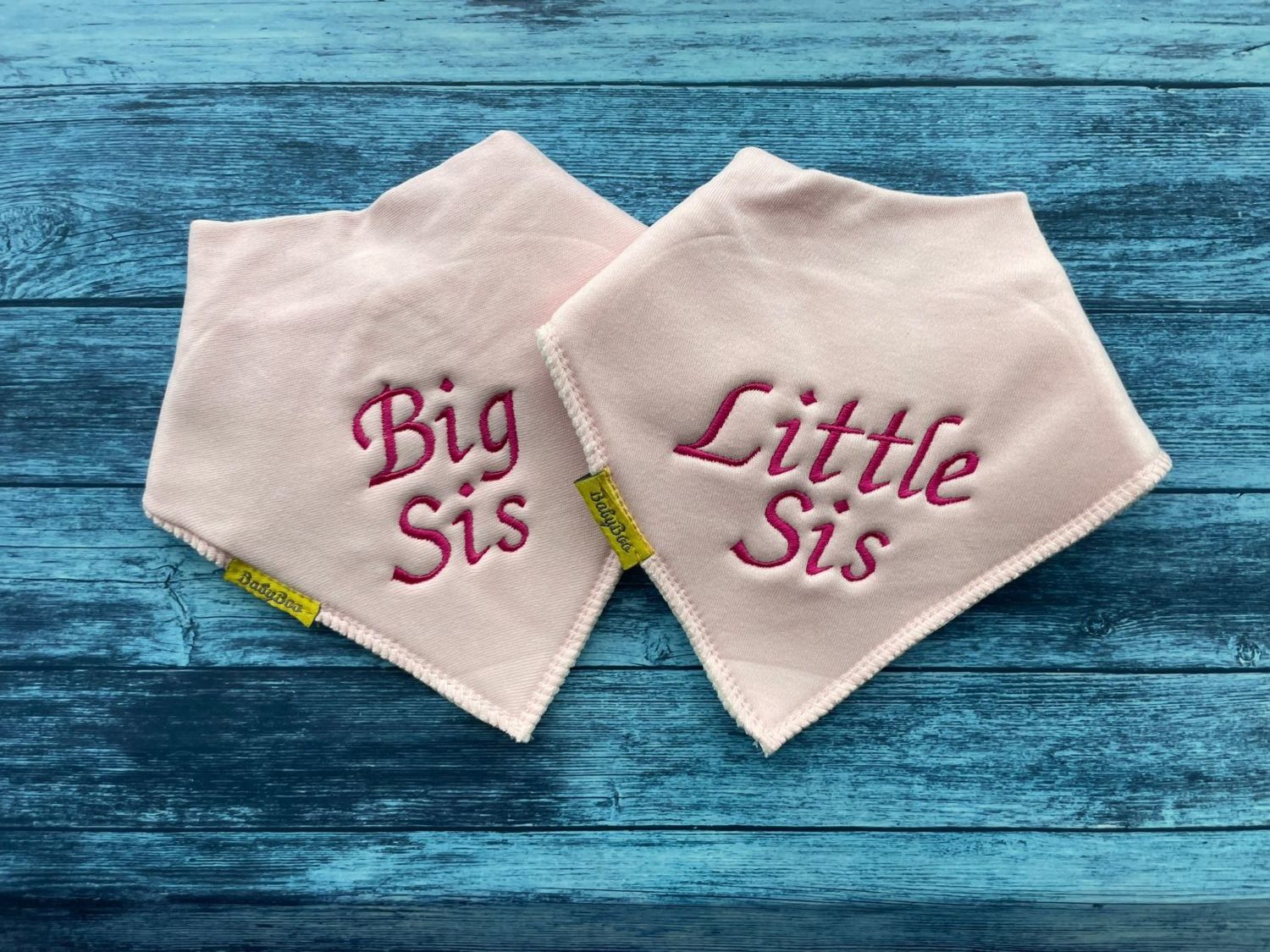 Personalised organic cotton DribbleBoo bandana bib