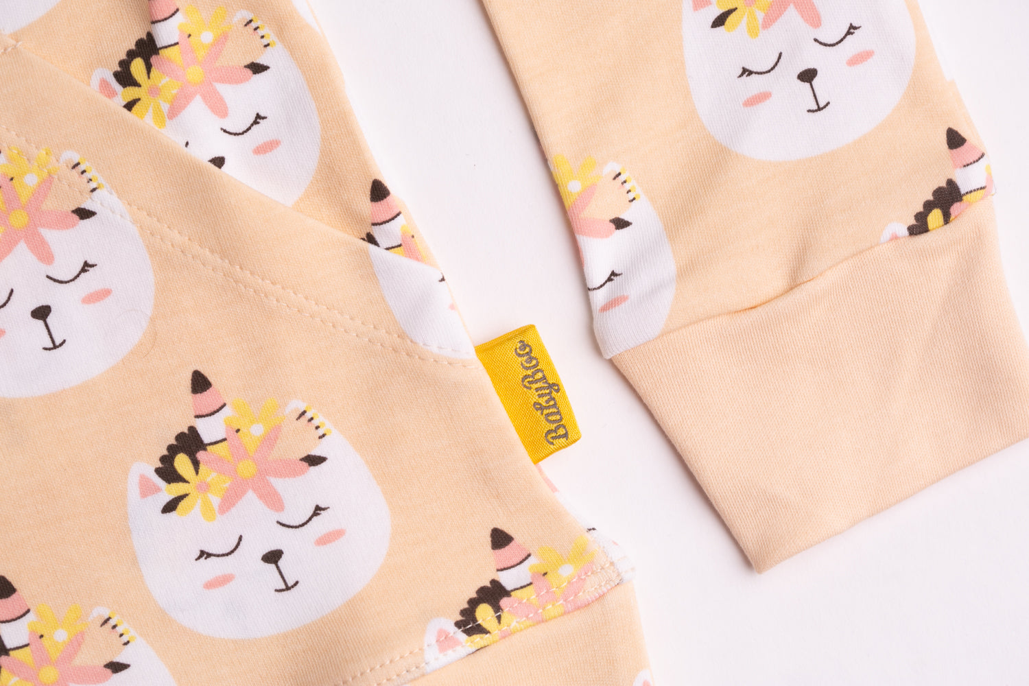 Caticorn organic cotton loungewear set