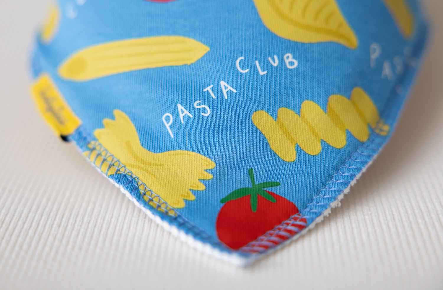 Pasta Club organic cotton DribbleBoo bandana bib