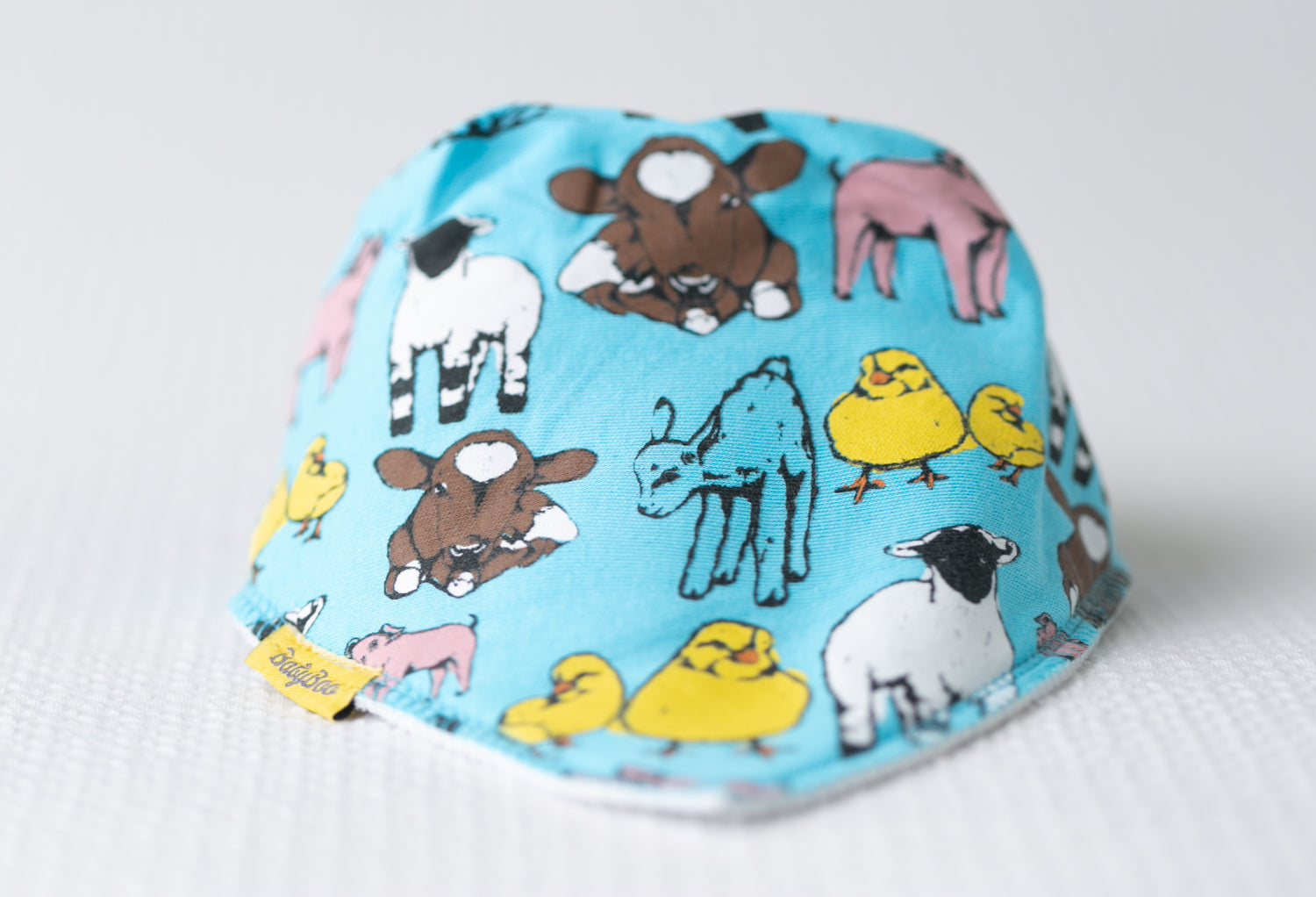 Fauna Farmyard organic cotton DribbleBoo bandana bib