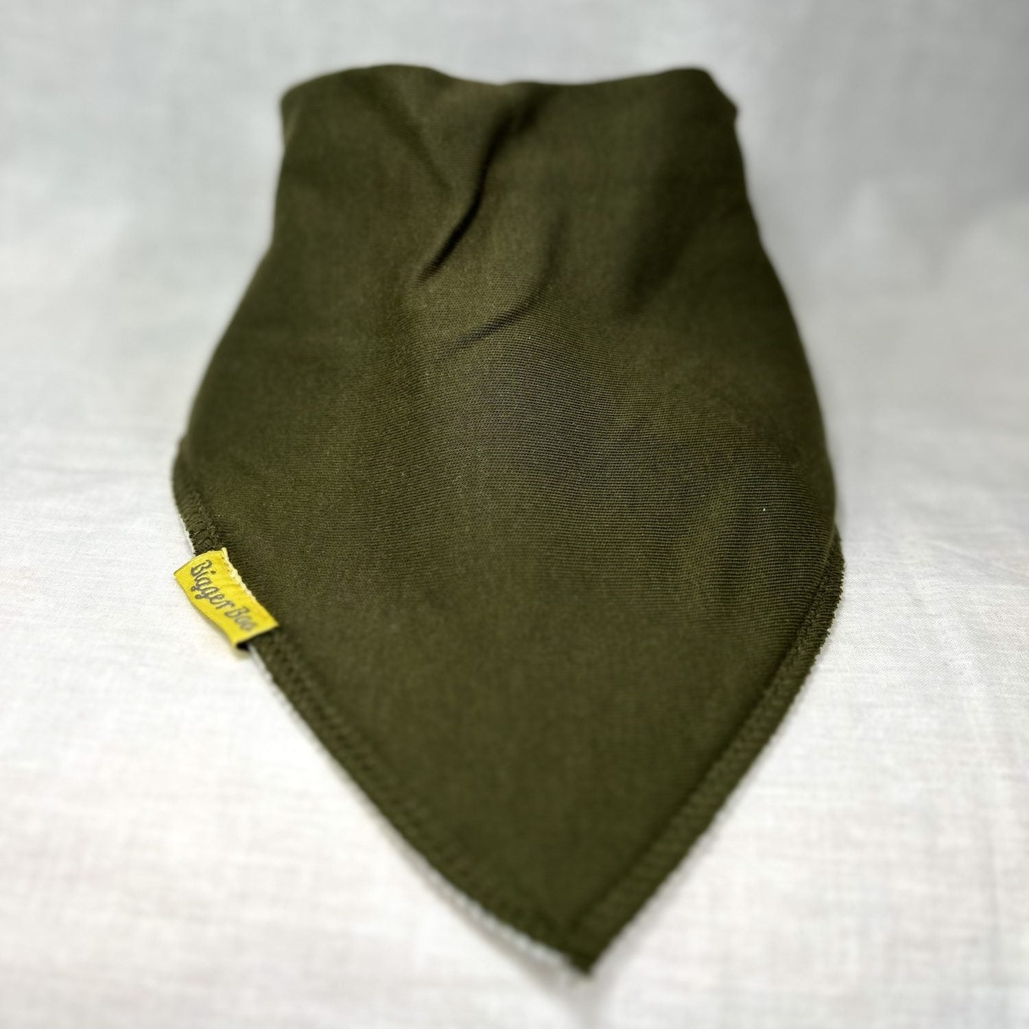 Santa Hat organic cotton BiggerBoo bandana bib (age 3+)