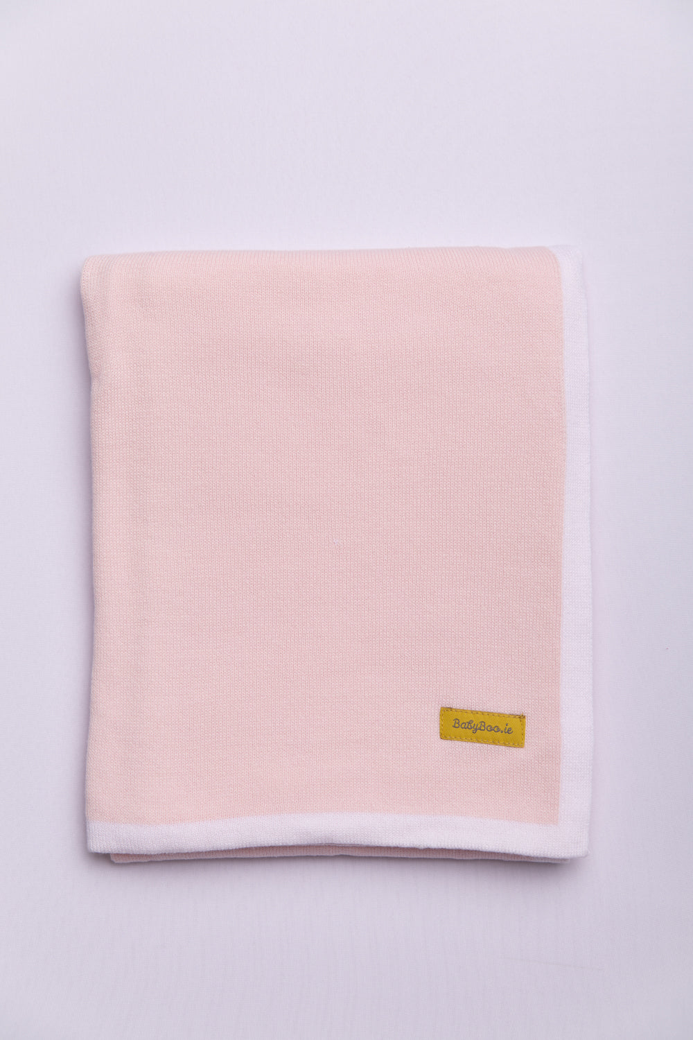 Large Cursive Personalised Organic Cotton BlankieBoo baby blanket