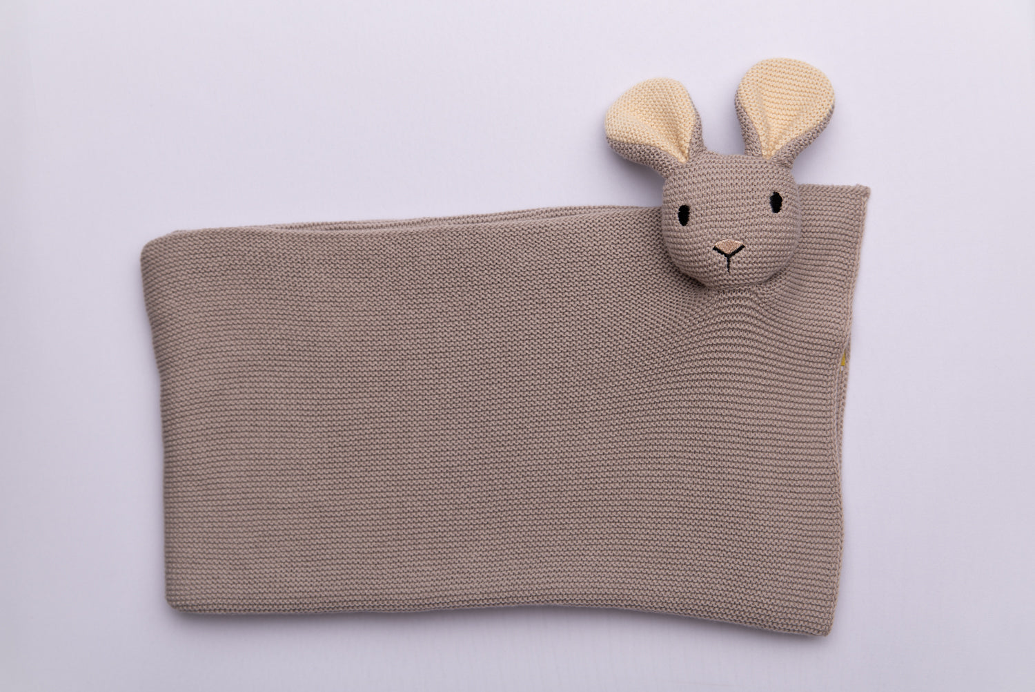 Bunny Comforter Organic Cotton BlankieBoo (taupe/greige)