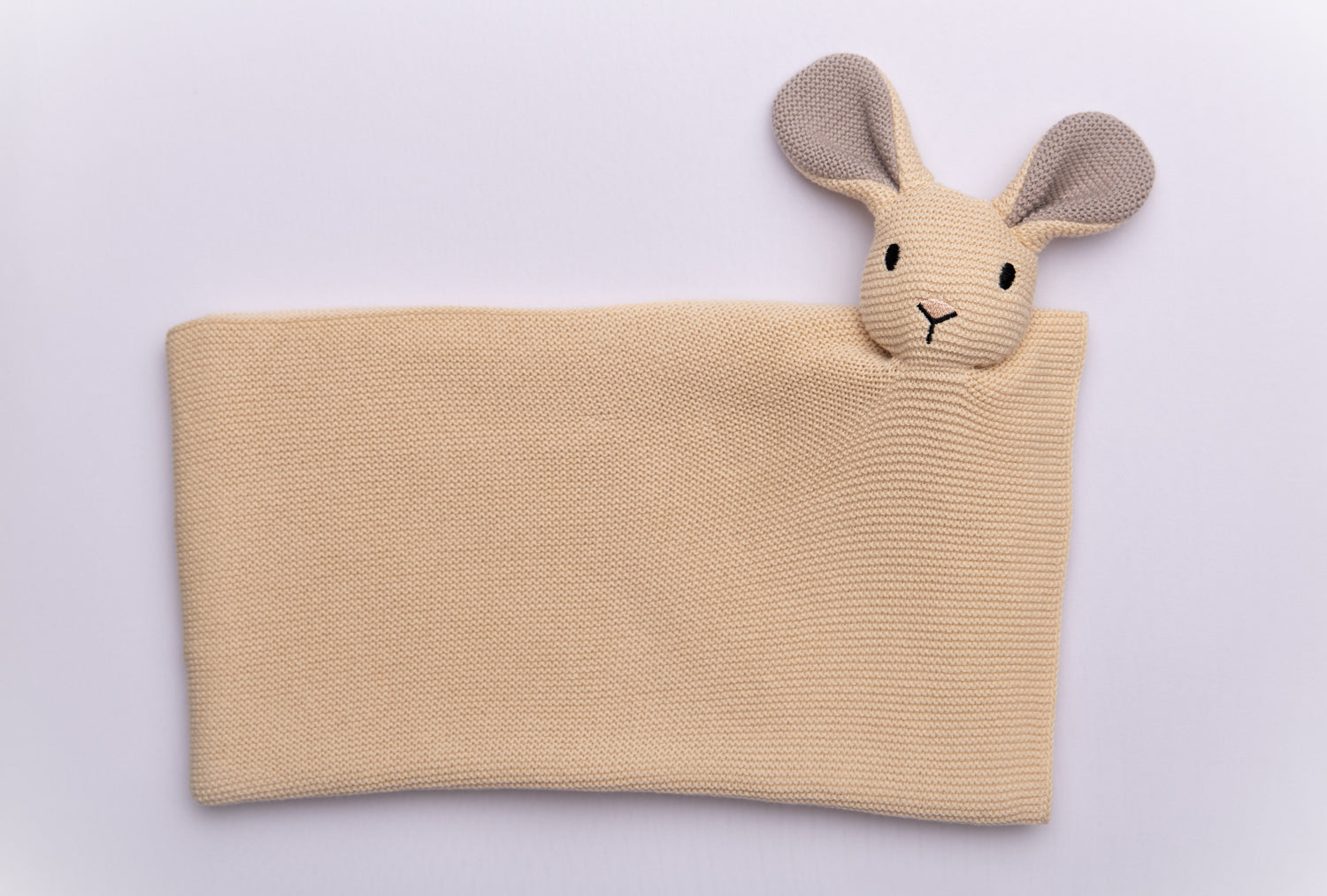 Bunny Comforter Organic Cotton BlankieBoo (warm cream)